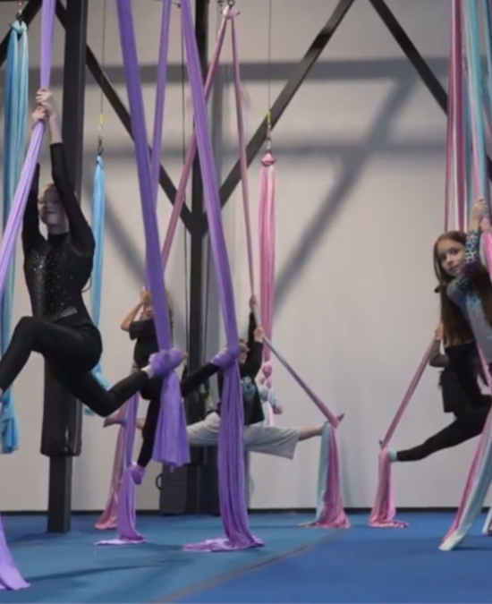 Inspire Sports Aerial Silks Performance Teams
